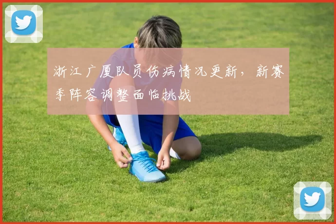 浙江广厦队员伤病情况更新，新赛季阵容调整面临挑战